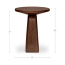 Harley Side Table Dark Brown