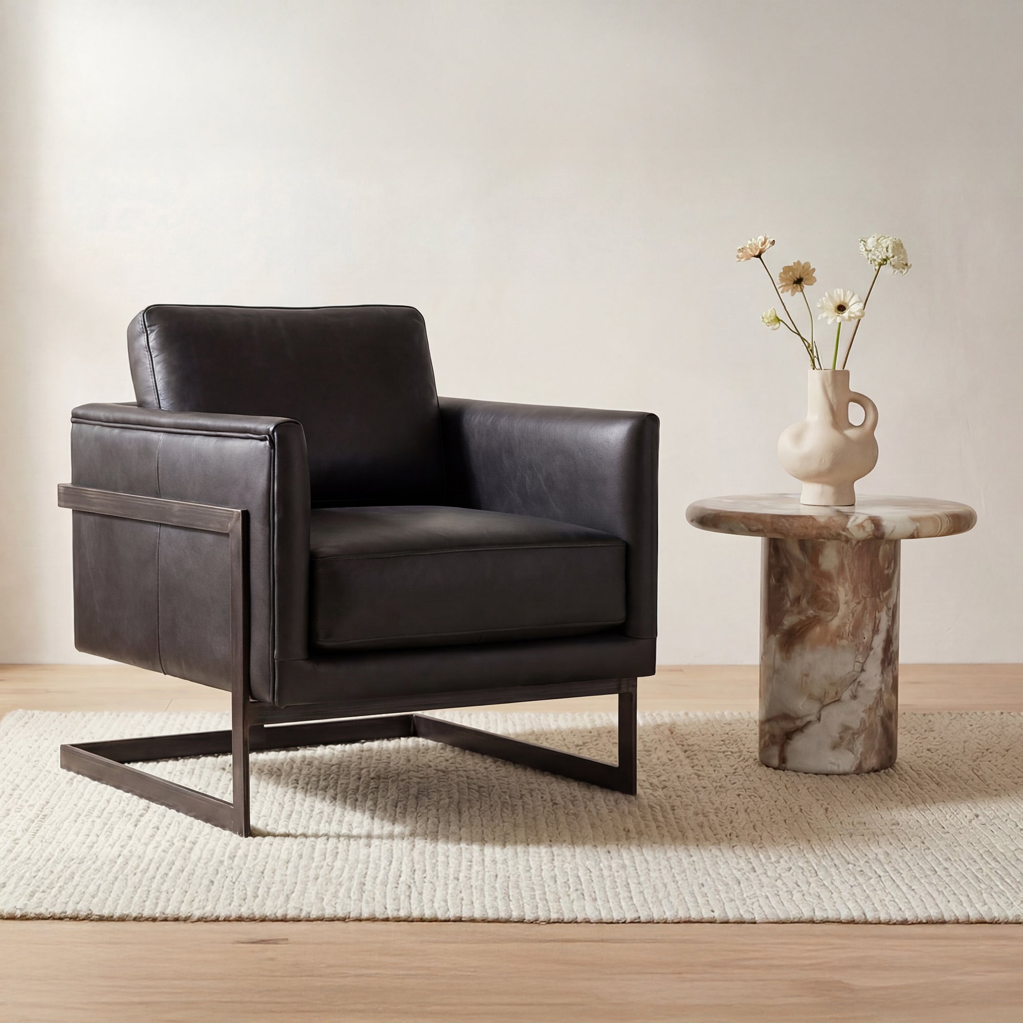 Luxley Club Chair Black