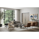 Dagwood Leather Armchair Open Road Brown