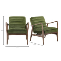 Anderson Armchair Dark Ivy