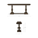 Everson Console Table Brown