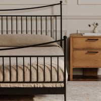 Monet King Bed Black