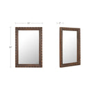 Holland Mirror Large Brown
