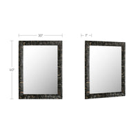 Avis Horn Inlay Mirror