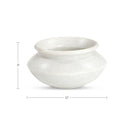 Romano Vessel White Marble
