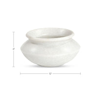 Romano Vessel White Marble