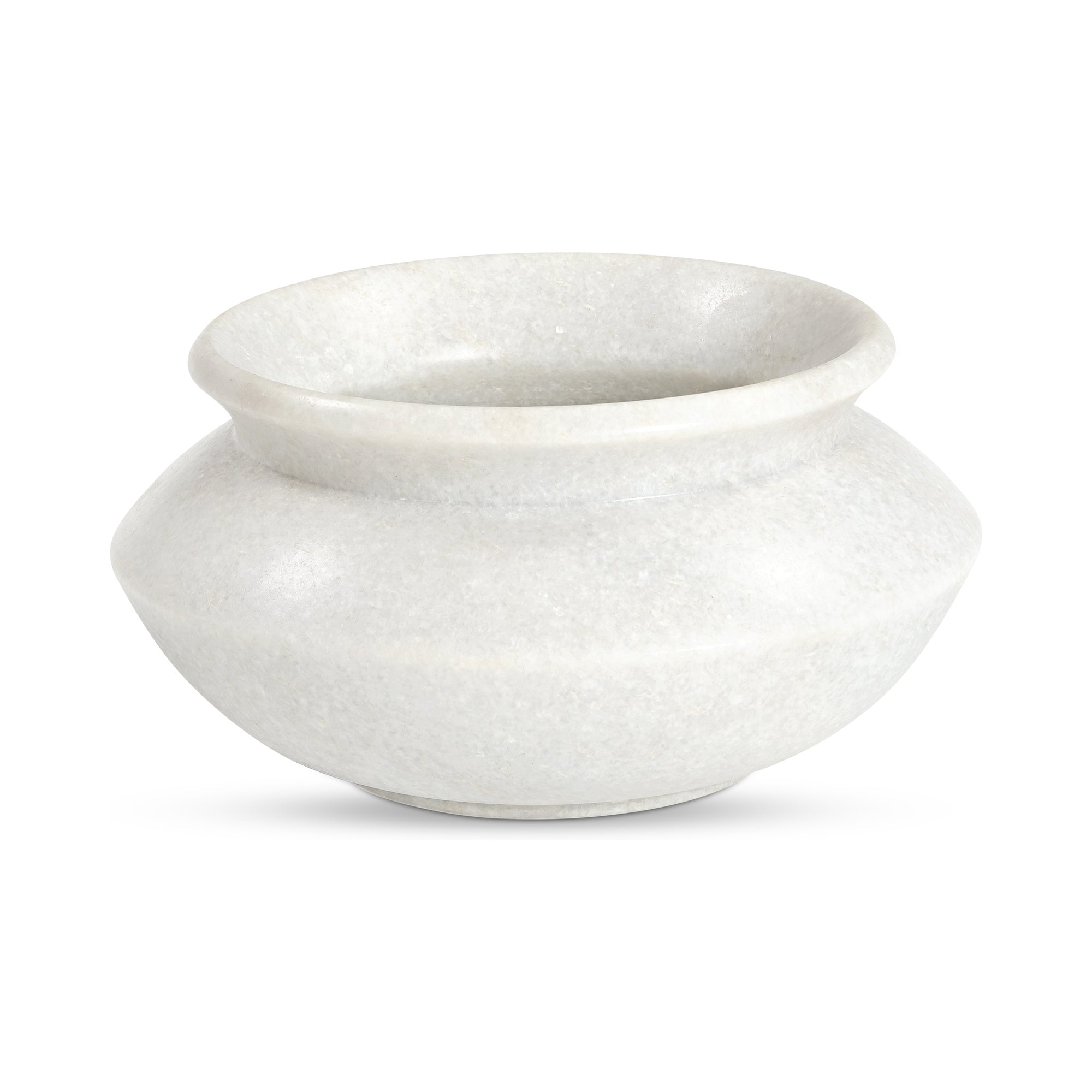 Romano Vessel White Marble