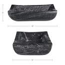 Piero Basin Black Marble