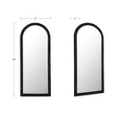 Hughes Floor Mirror Iron Grey