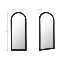 Hughes Floor Mirror Iron Grey