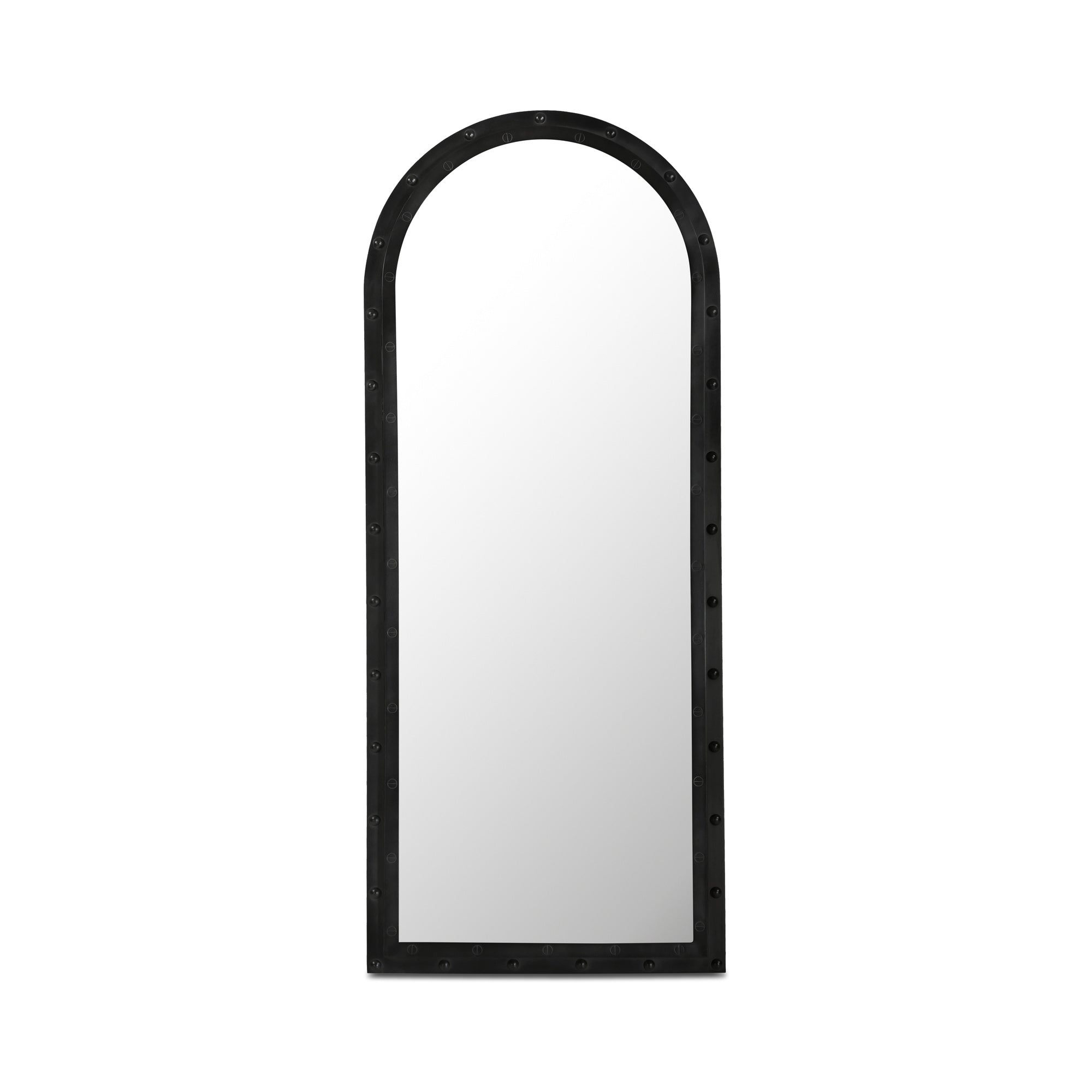 Hughes Floor Mirror Iron Grey