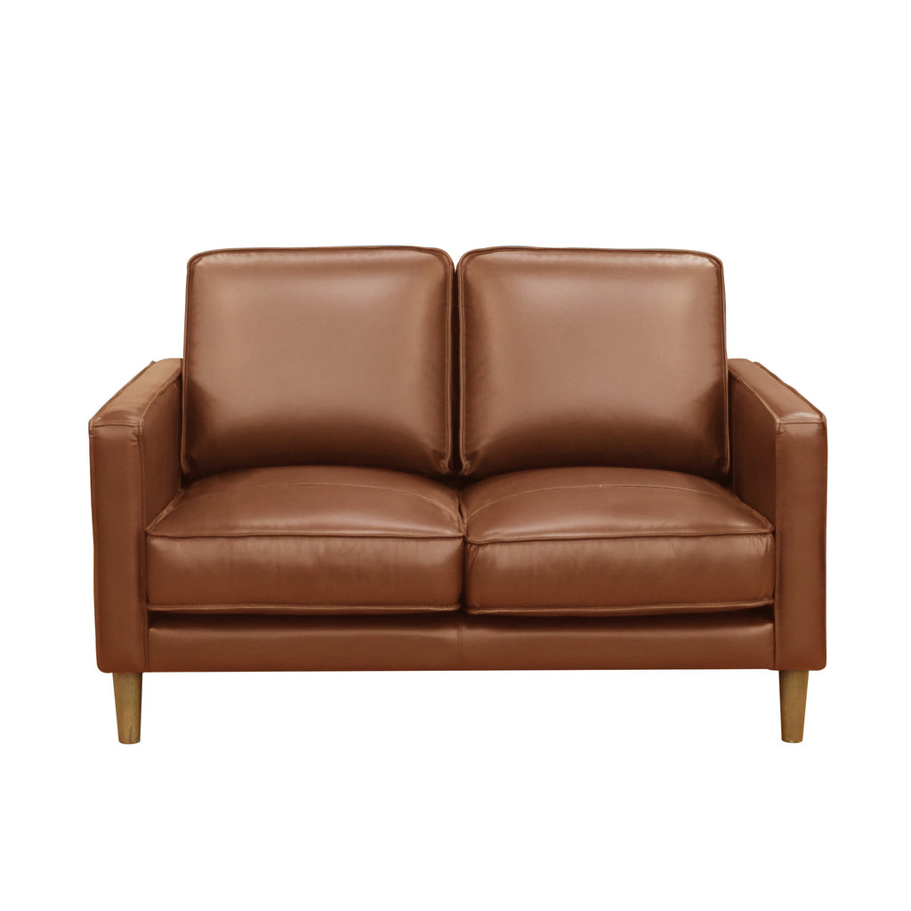 Pacer Loveseat in Fiero Tan (top Grain/Pvc)
