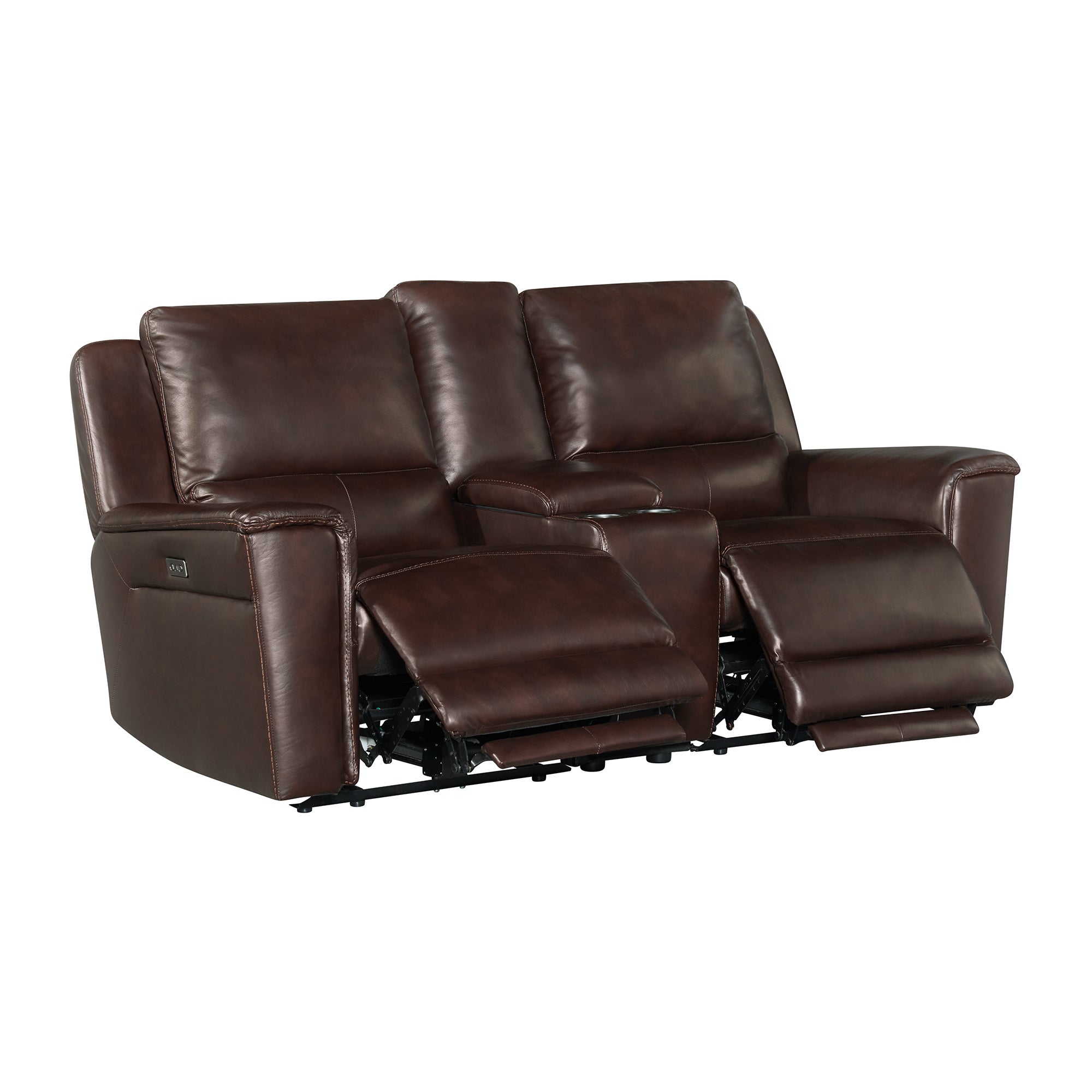 Pantera-2PC-Living-Room-Set-in-Palais-Dark-Brown-Sofa-&-Loveseat