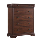 Phillipe 5 Drawer Chest in Cherry