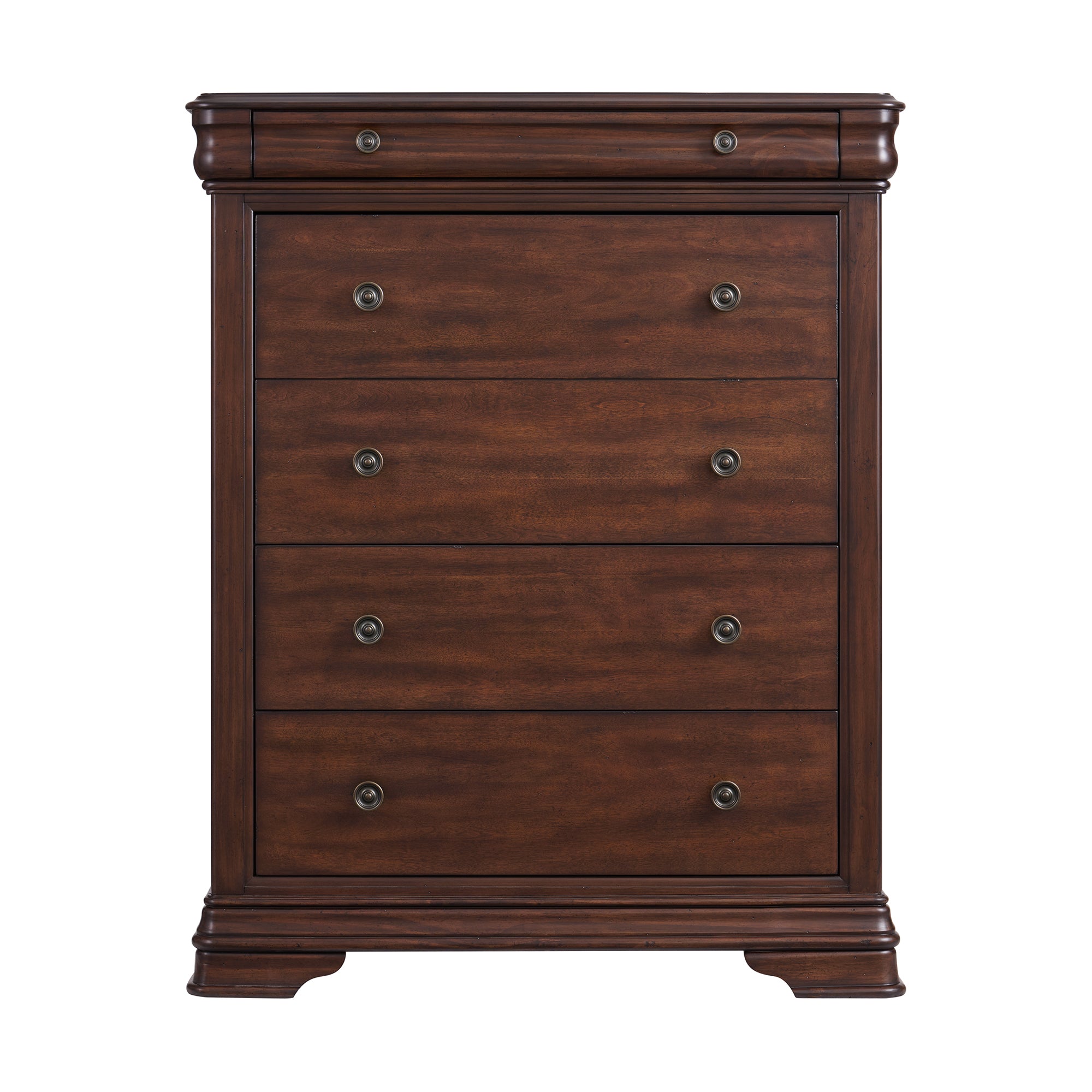 Phillipe 5 Drawer Chest in Cherry