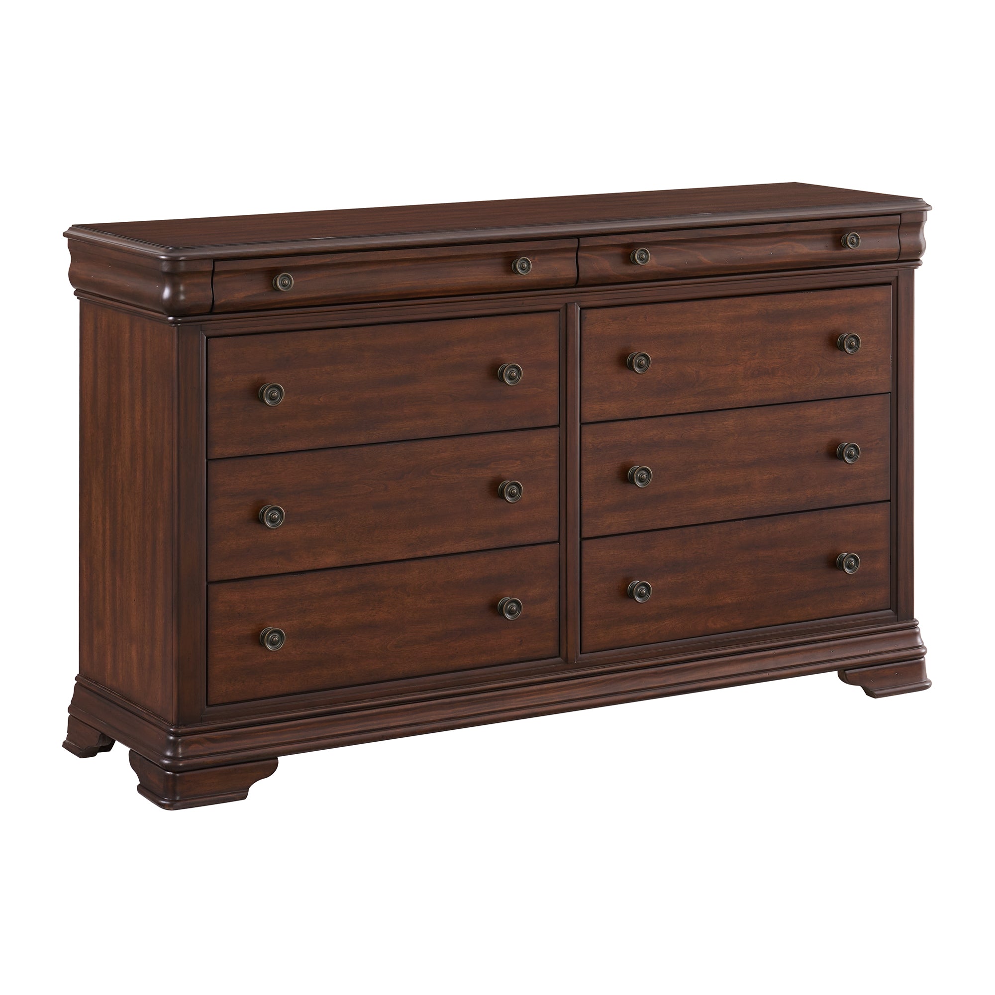 Phillipe 8 Drawer Dresser in Cherry