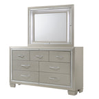 Platinum-Dresser&Mirror-Set