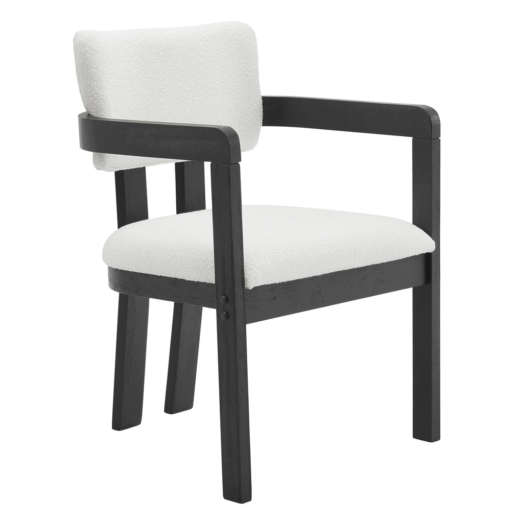 Portland-Arm-Chair-with-Snow-White-Fabric-in-Black-(2-Per-Carton)
