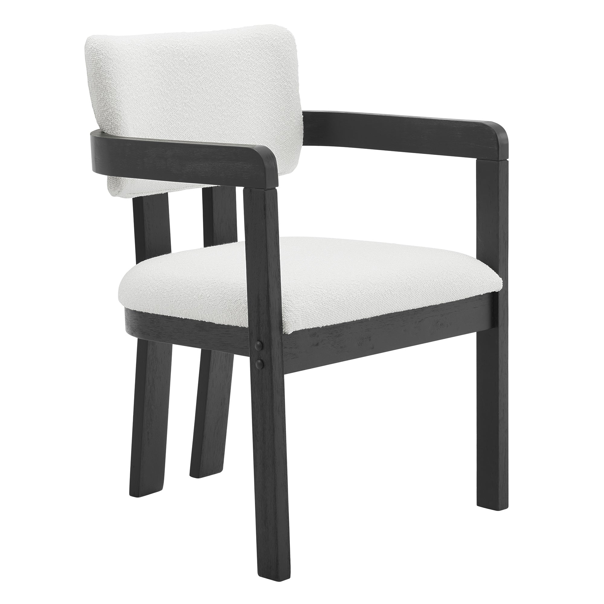 Portland-Arm-Chair-with-Snow-White-Fabric-in-Black-(2-Per-Carton)