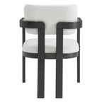 Portland-Arm-Chair-with-Snow-White-Fabric-in-Black-(2-Per-Carton)