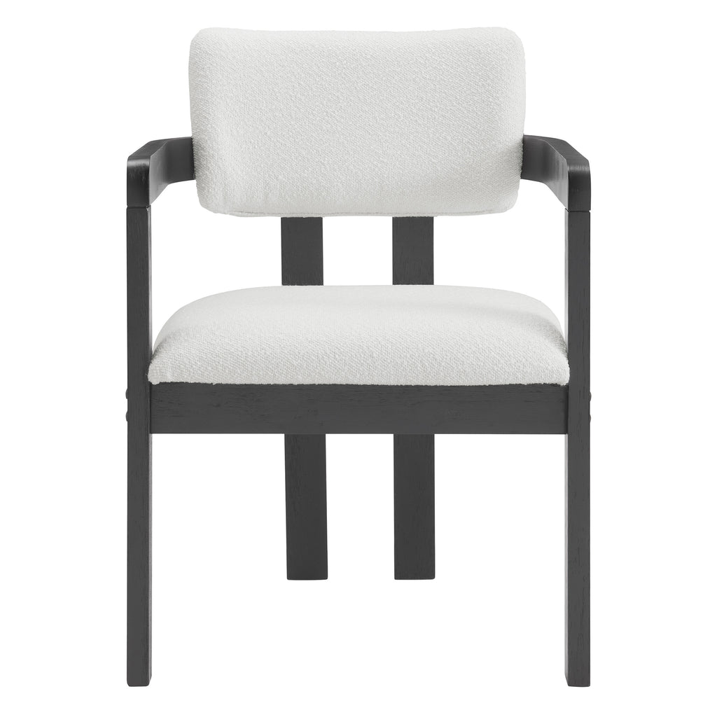 Portland-Arm-Chair-with-Snow-White-Fabric-in-Black-(2-Per-Carton)