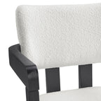 Portland-Arm-Chair-with-Snow-White-Fabric-in-Black-(2-Per-Carton)
