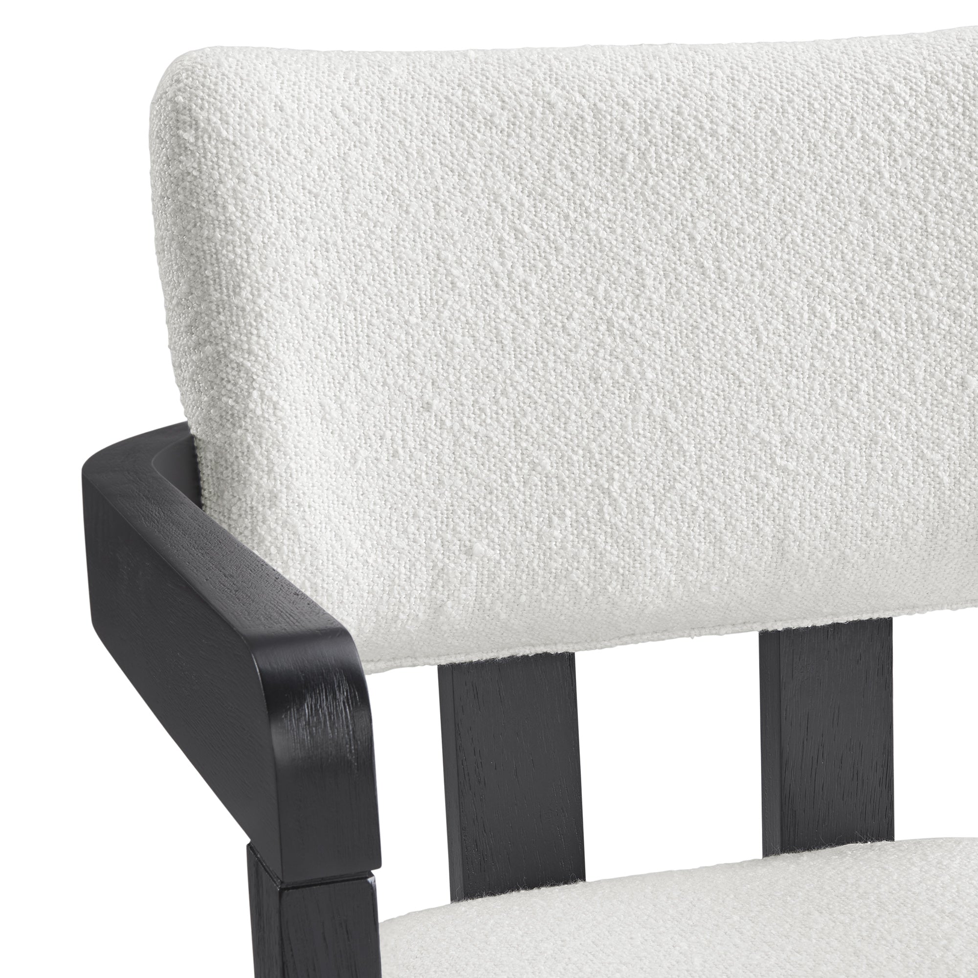 Portland-Arm-Chair-with-Snow-White-Fabric-in-Black-(2-Per-Carton)