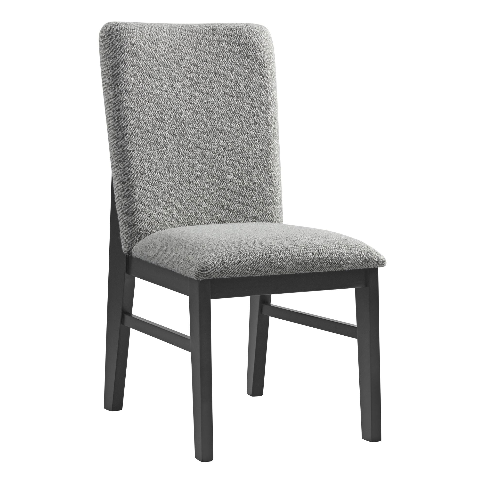Portland-Side-Chair-with-Grey-Fabric-(PGY1113-4)-in-Black-(2-Per-Carton)