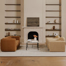 River Coffee Table Botticino Marble