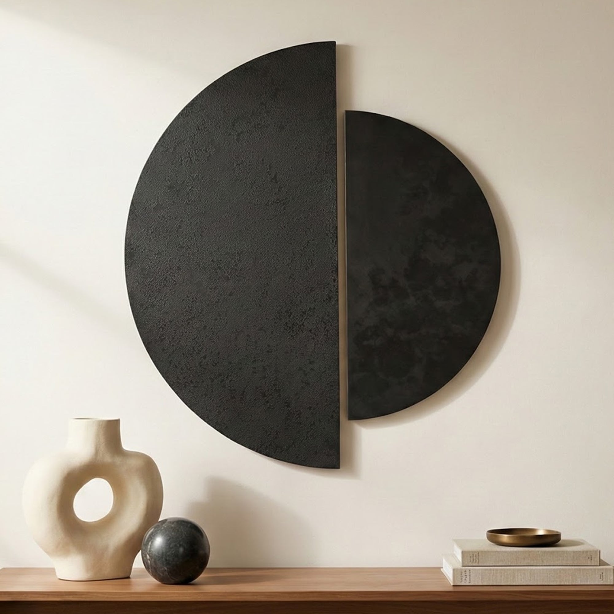 Meridian Wall Décor Black