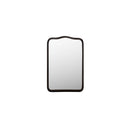 Keyes Mirror Blackened Bronze Cast Aluminum