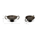 Floris Decorative Bowl Antique Brass Cast Aluminum