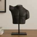 Victor Cast Alumiinum Sculpture Aged Black