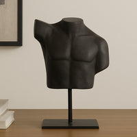Victor Cast Alumiinum Sculpture Aged Black