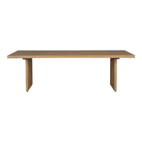 Koshi Dining Table Sandblasted Amber Oak