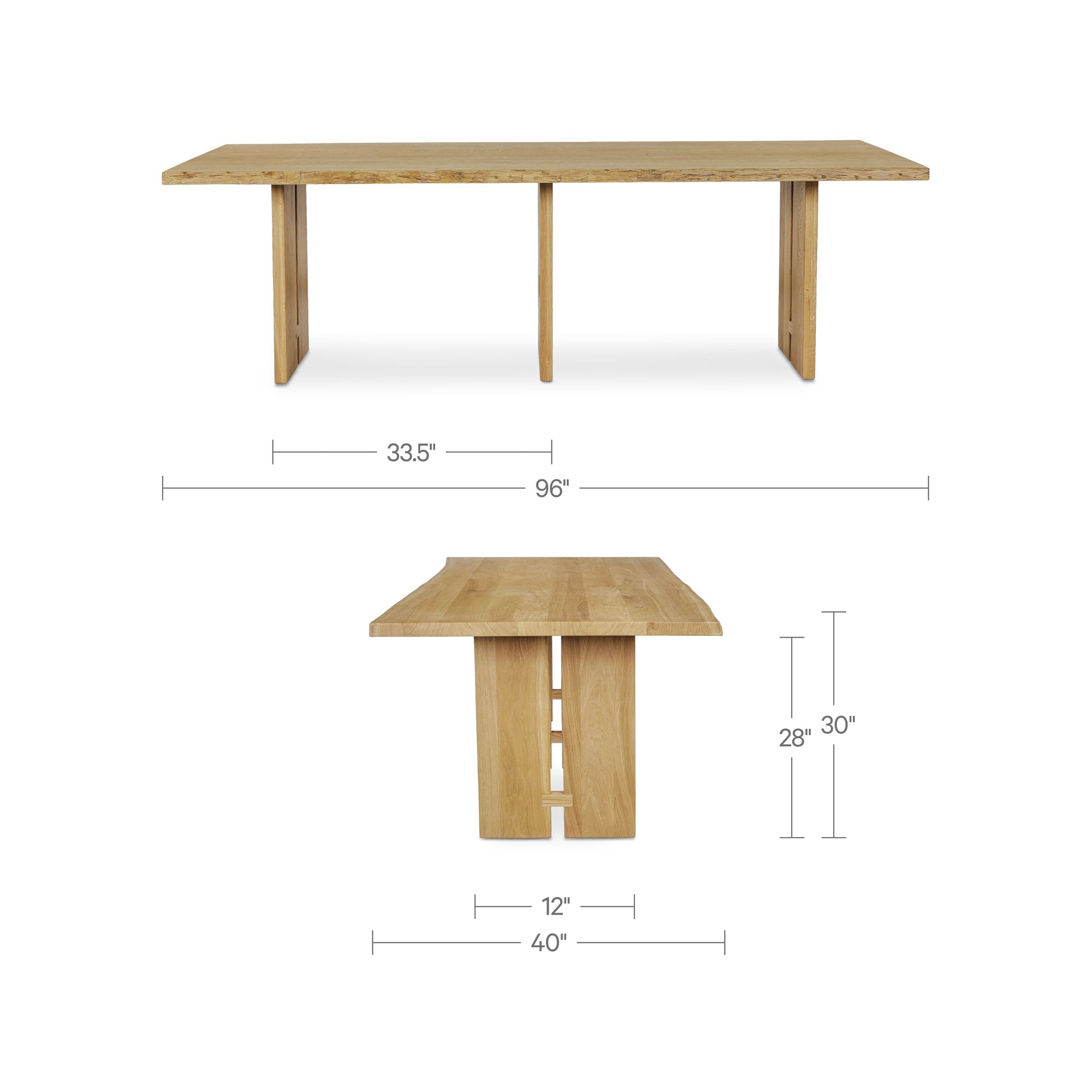 Tessa Dining Table Natural