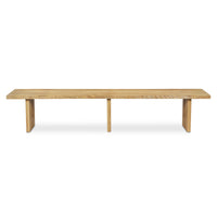Tessa Dining Bench Natural