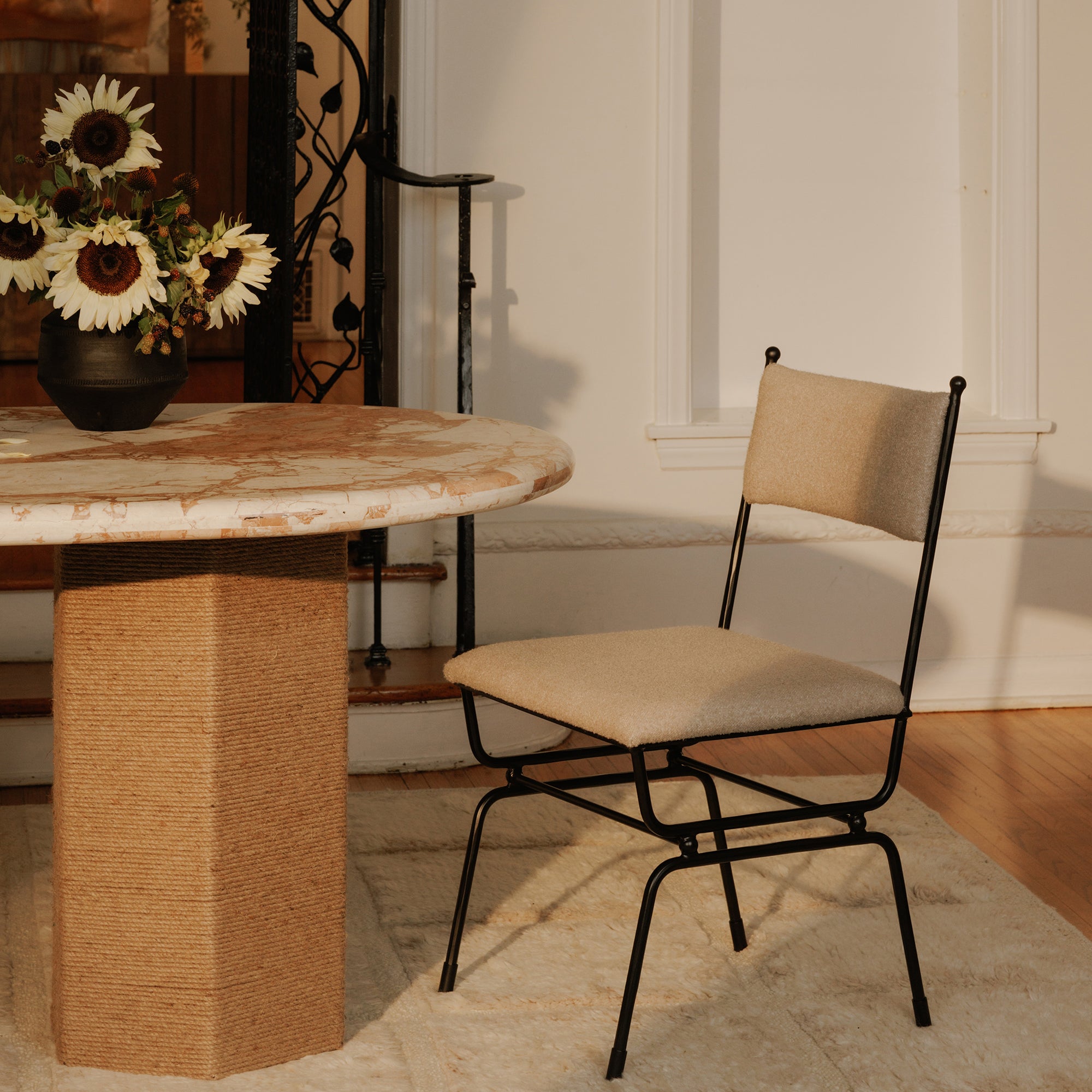 Posta Dining Chair Beige