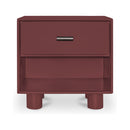 Jolene Nightstand Deep Red