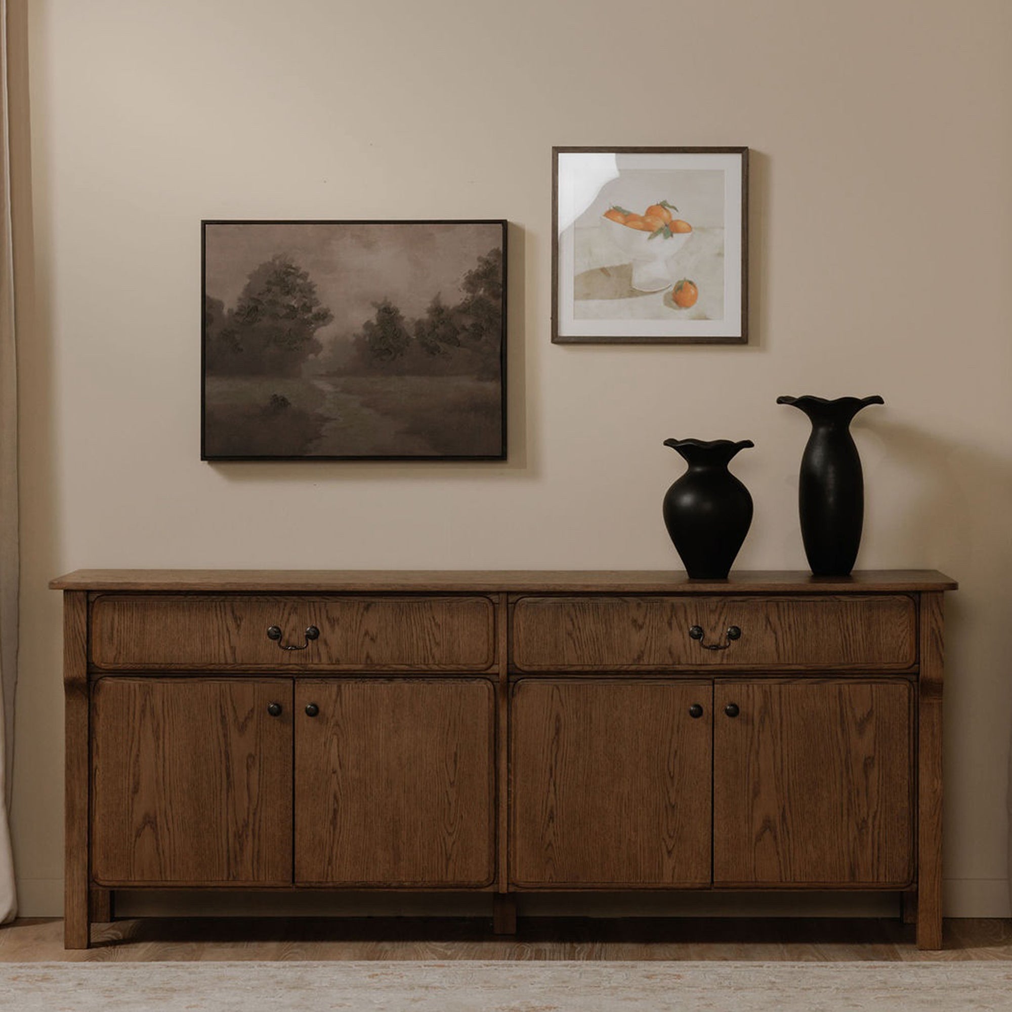 Caroline Sideboard Warm Brown
