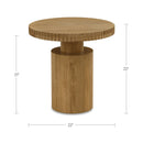 Leigh Side Table Brown