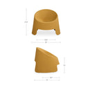 Nolla Outdoor Accent Chair Set of Two Yellow
