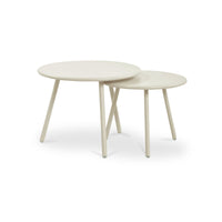 Kari Outdoor Nesting Coffee Table Cream