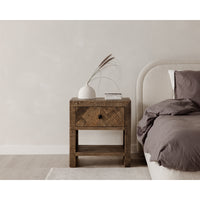 Colin Queen Bed Oatmeal