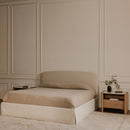 Joan Queen Storage Bed Cream