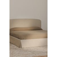 Joan Queen Storage Bed Cream