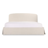 Joan Queen Storage Bed Cream