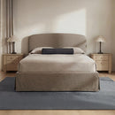 Joan Queen Storage Bed Taupe