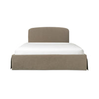 Joan Queen Storage Bed Taupe