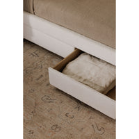 Sophia Queen Storage Bed Cream